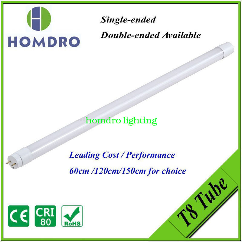 LED tube, LED T8, 1.2m 18W 1600lm , Cost-effective version, CE approved