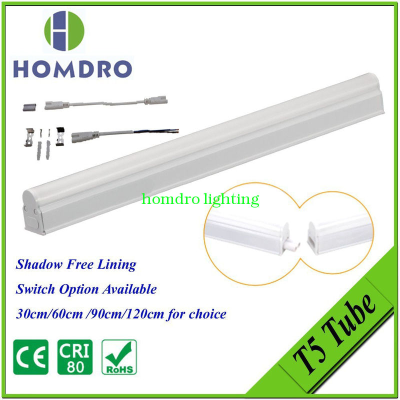 15w t5 tube light CE RoHS high efficiency,switch and CE cord with plug option available